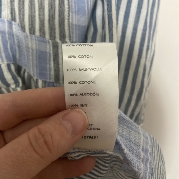 Anthropologie Maeve The Zoe swing blouse pullover oversized relaxed style size S - Picture 6 of 8